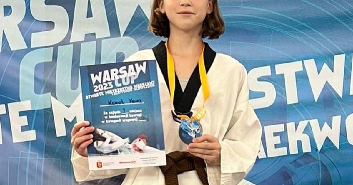Юна бучанка Король Єва перемогла на змаганнях тхеквондо у Польщі | Навколо