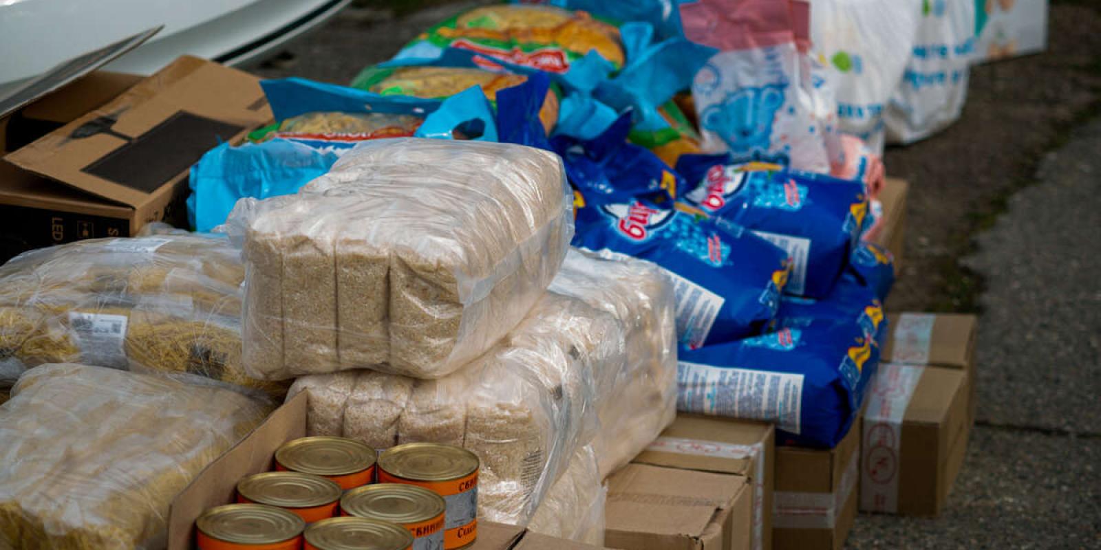 На Київщині видаватимуть продуктові набори для ВПО: деталі На Київщині видаватимуть продуктові набори для ВПО: деталі