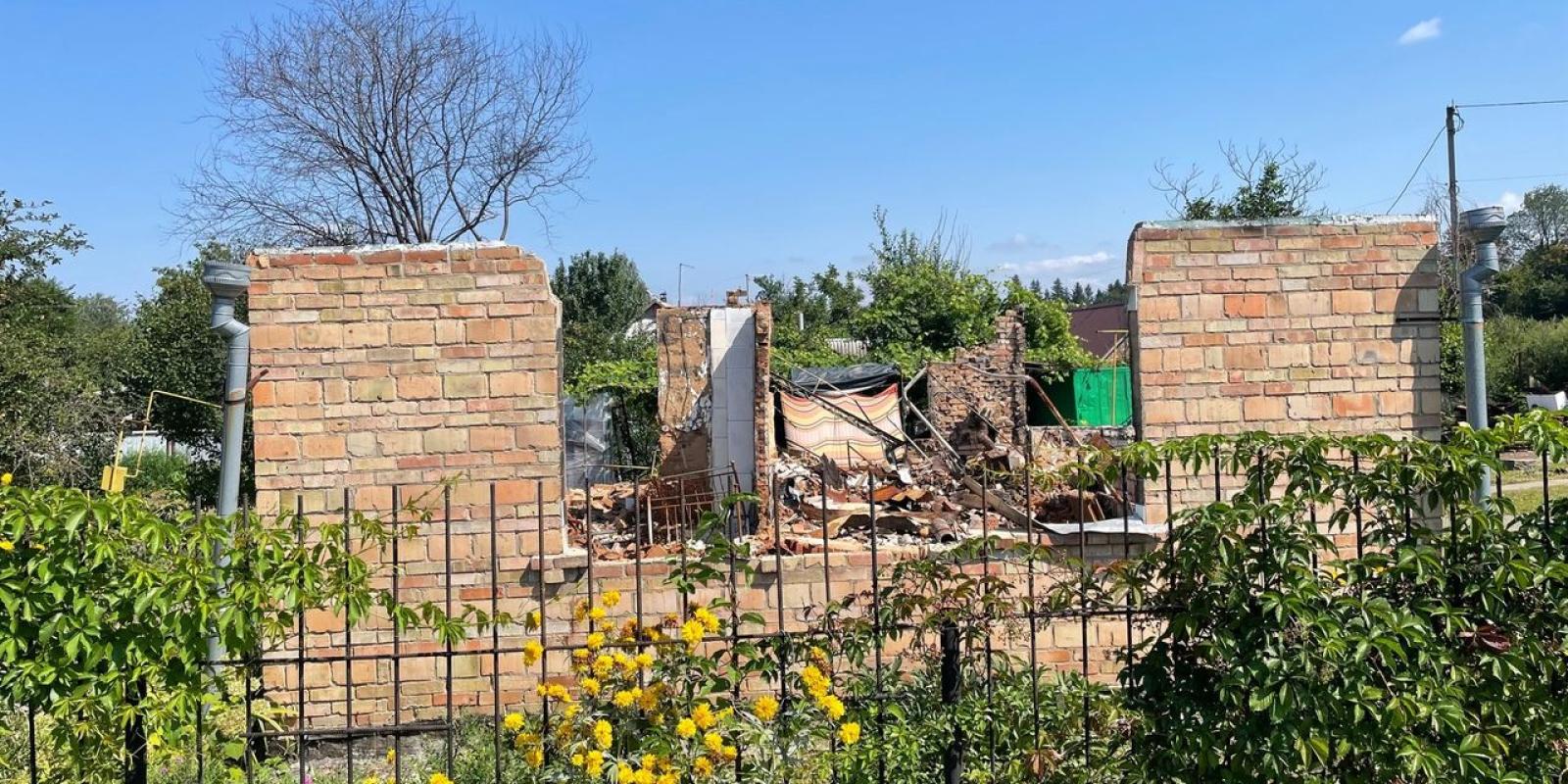 За півроку мешканцям Мотижина влада так і не надала актів щодо фіксації зруйнованого житла