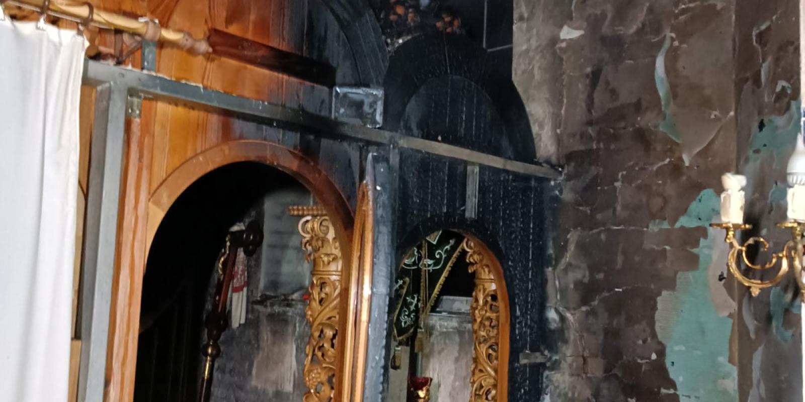 В Баришівській громаді горіла церква 