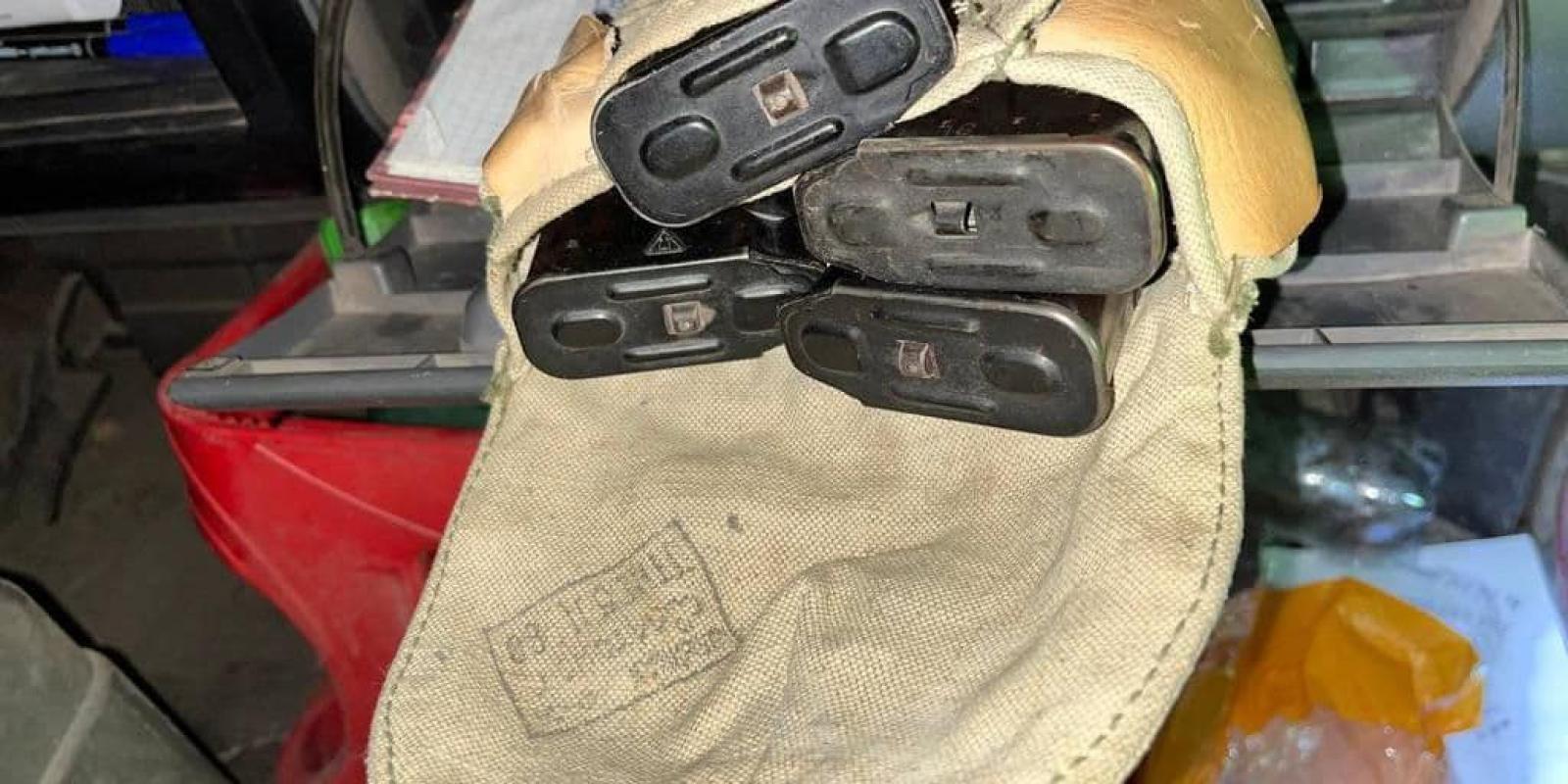 П’яний фастівчанин перевозив в авто гранати та набої (ФОТО)