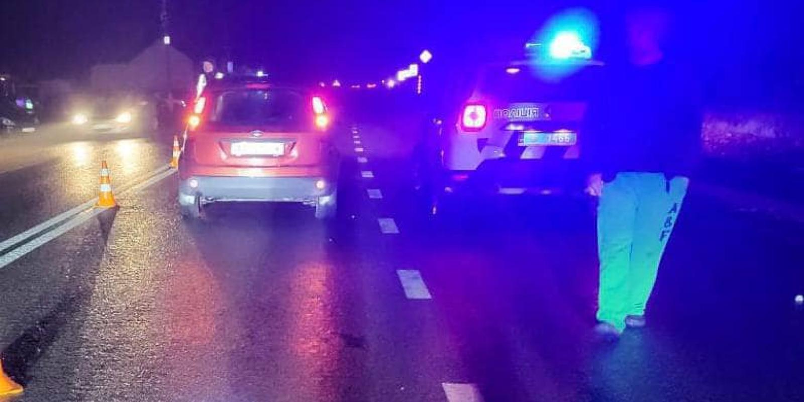  ДТП на Вишгородщині: водій наїхав на пішохода