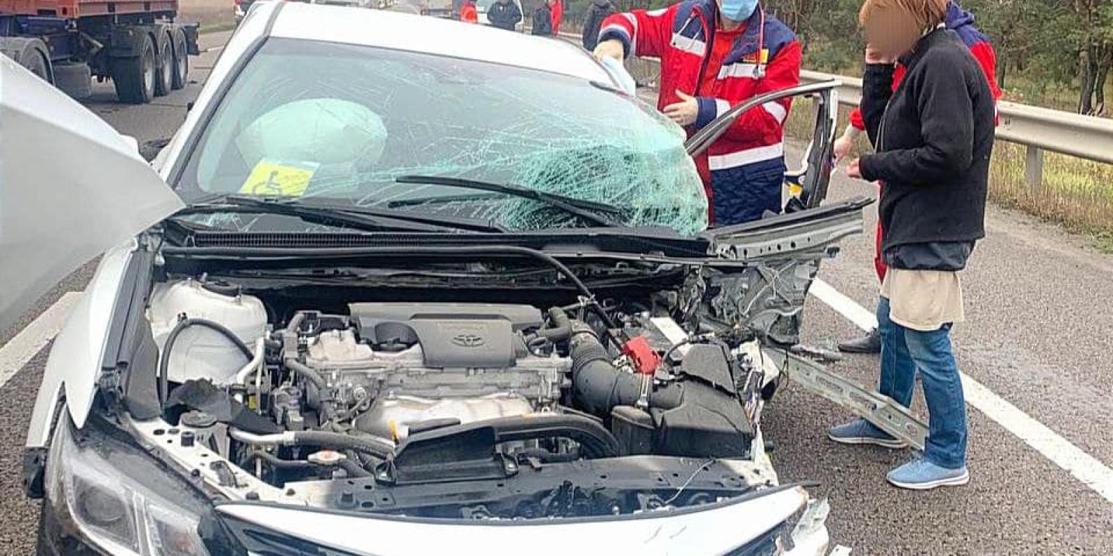 На Київщині ДТП: 60-річний водій врізався в три автівки 