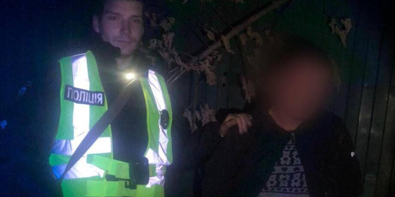 В Гостомелі поліція «гарячим слідом» затримала злодія 