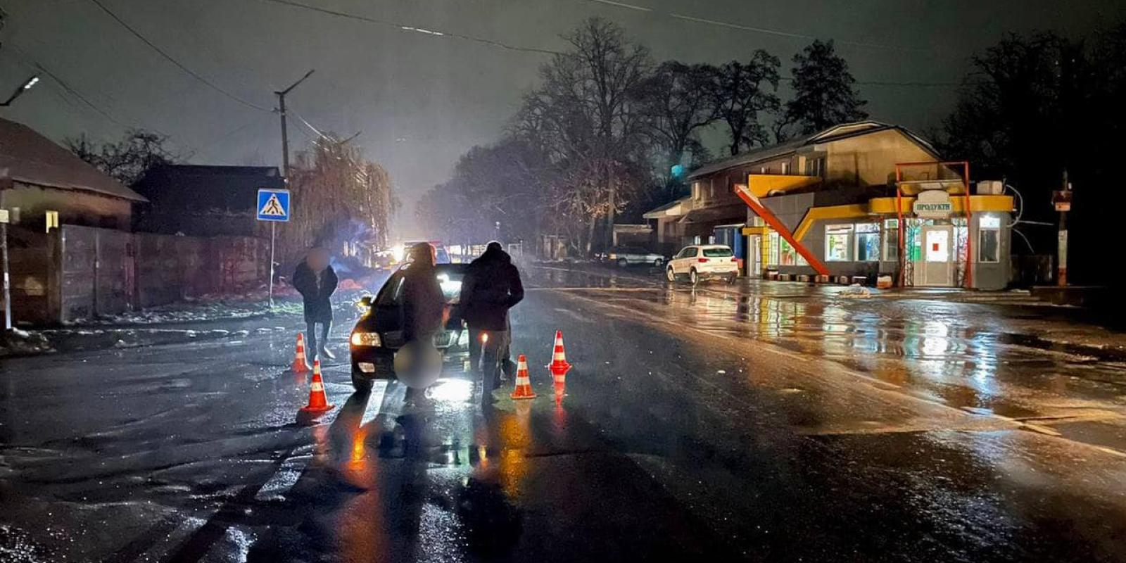 Наїзд на пішохода: за добу в Броварах два ДТП