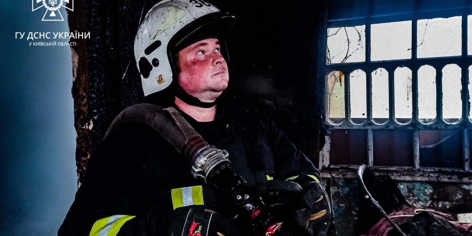 В Бучанському районі загорівся житловий будинок