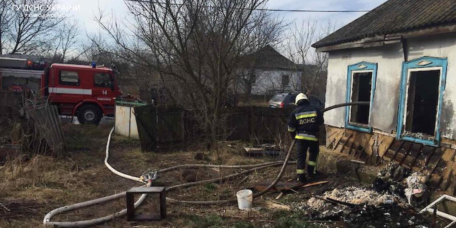 Пожежа в Обухівському районі: загинув чоловік