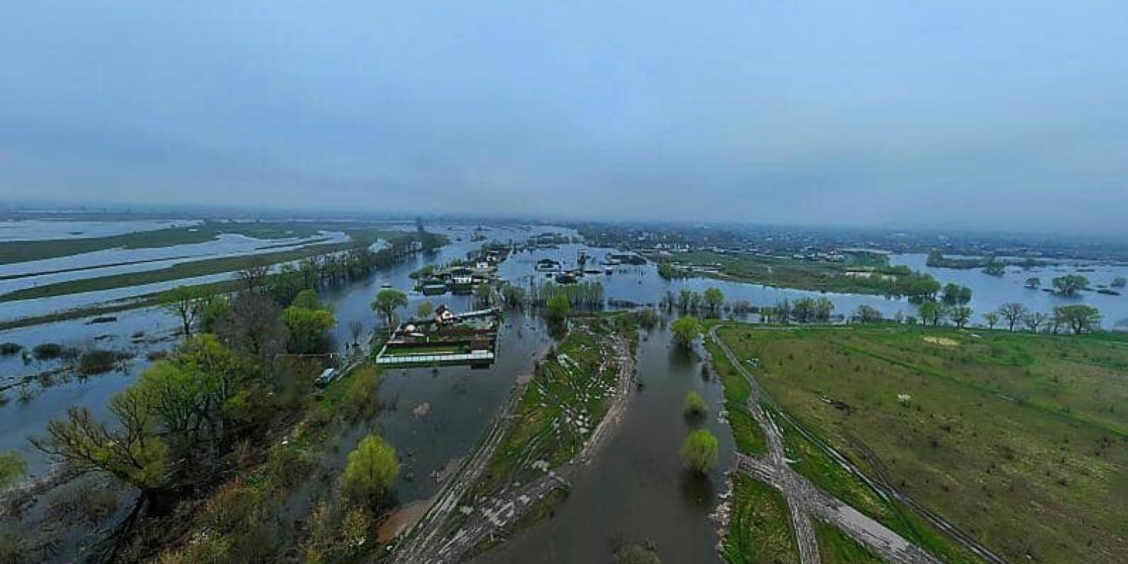 В трьох районах Київщини зберігається загроза підтоплення В трьох районах Київщини зберігається загроза підтоплення