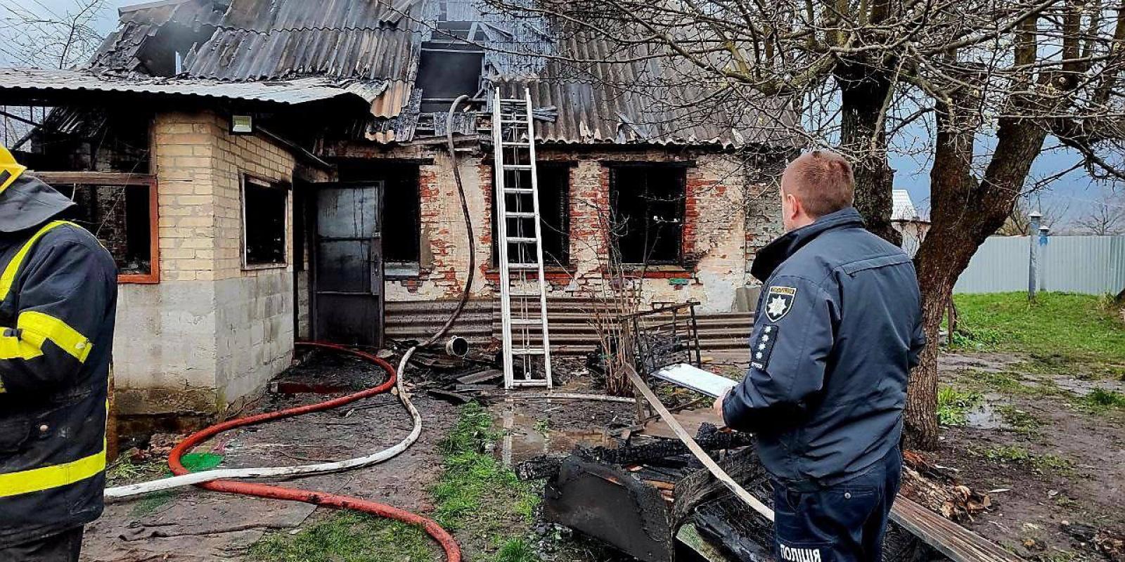 Пожежа на Київщині: через замикання електрообігрівача загинув 51-річний чоловік 