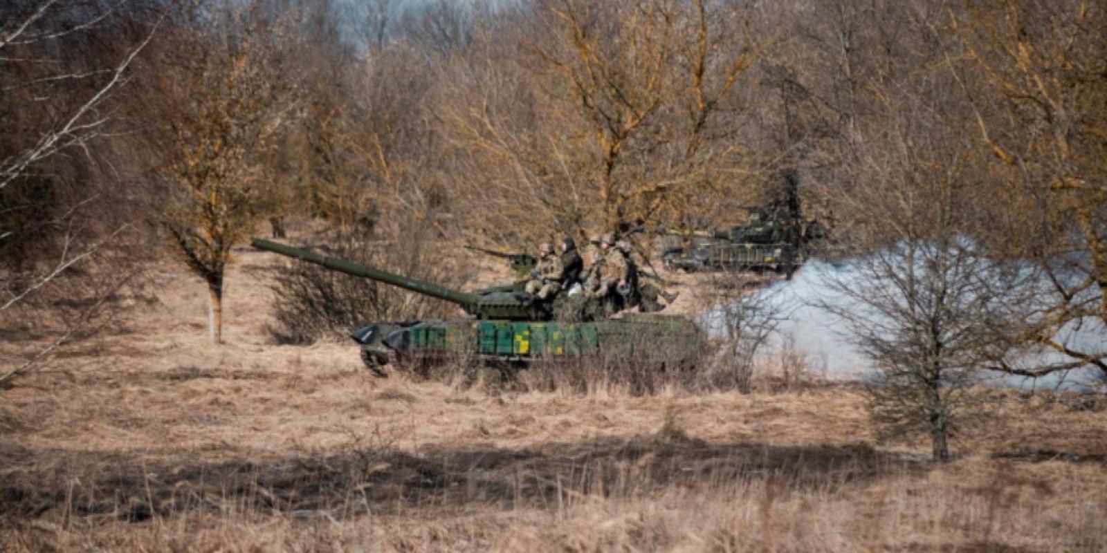 На Київщині ЗСУ тренувалися відбивати напад на зону відчуження Чорнобильської АЕС