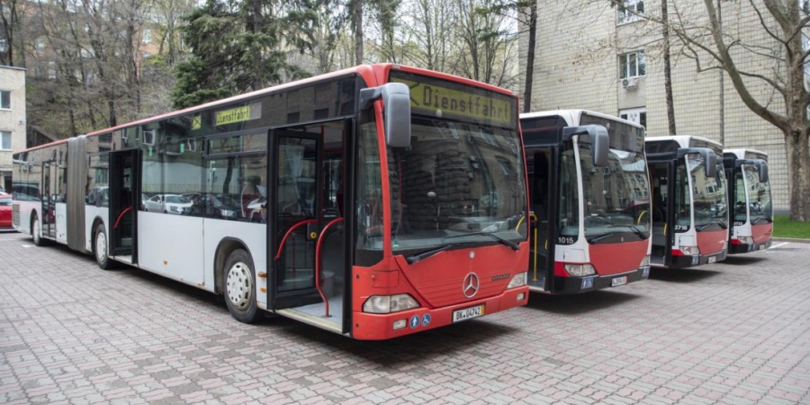 У Білій Церкві на Київщині курсуватимуть вживані німецькі автобуси У Білій Церкві на Київщині курсуватимуть вживані німецькі автобуси