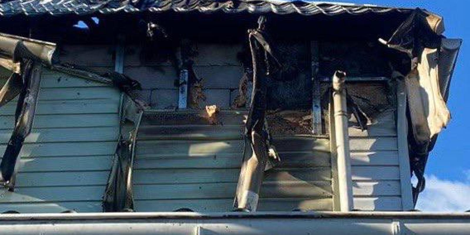 Внаслідок ракетних обстрілів на Київщині пошкоджені приватні будівлі