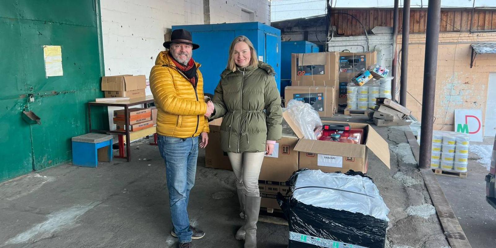 Будапешт передав Бучі три генератори