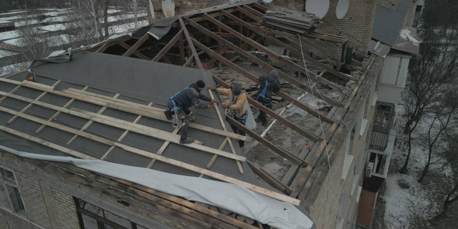 У Бучанській громаді ремонтують пошкоджені окупантами житлові будинки