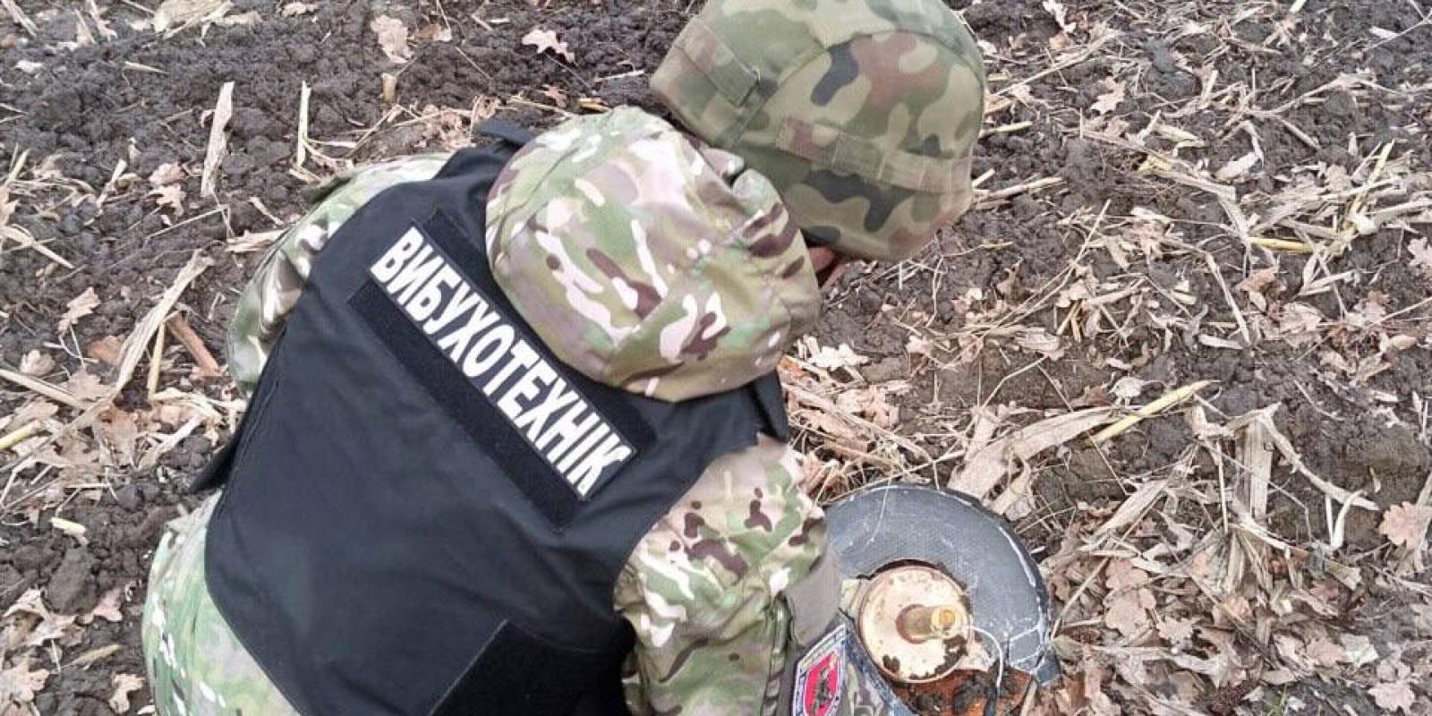 На Київщині знищили уламки російського «шахеда»