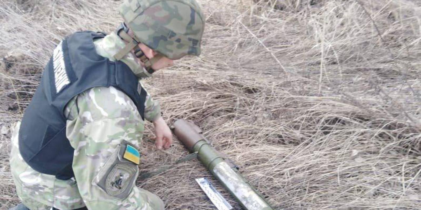 Вибухотехніки знищили у Вишгородському районі протитанкову гранату окупантів Вибухотехніки знищили у Вишгородському районі протитанкову гранату окупантів