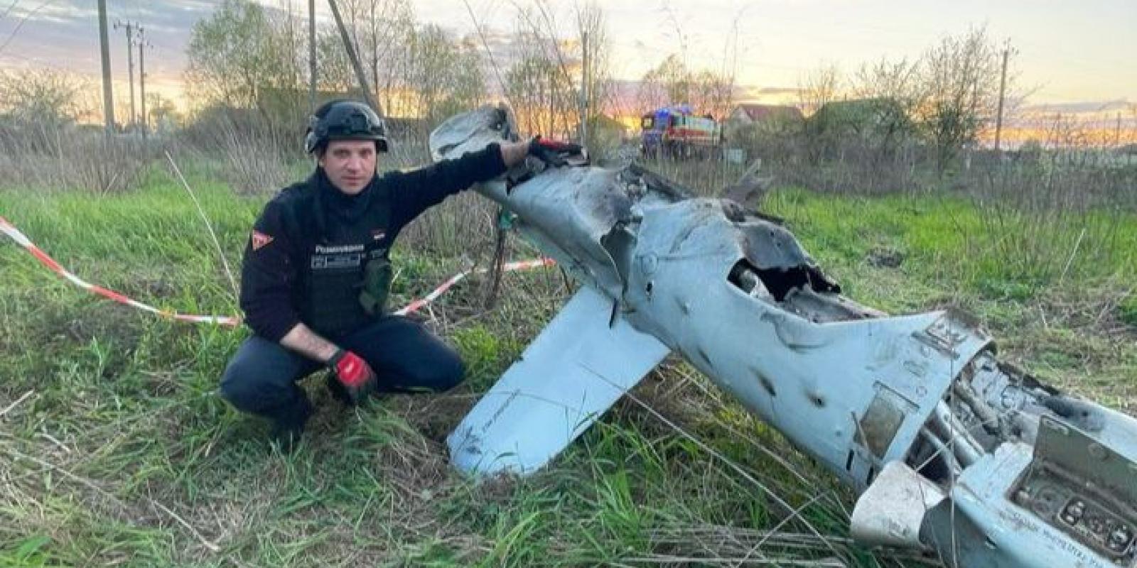 На Київщині знайшли та знешкодили уламки ворожої ракети Х-55 На Київщині знайшли та знешкодили уламки ворожої ракети Х-55
