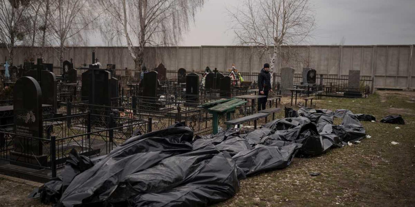 На Київщині знайдено 1370 тіл загиблих від рук окупантів цивільних громадян На Київщині знайдено 1370 тіл загиблих від рук окупантів цивільних громадян