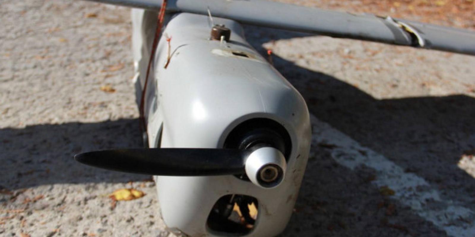 В лісі Вишгородського району місцевий житель знайшов російський безпілотник “Орлан 10”