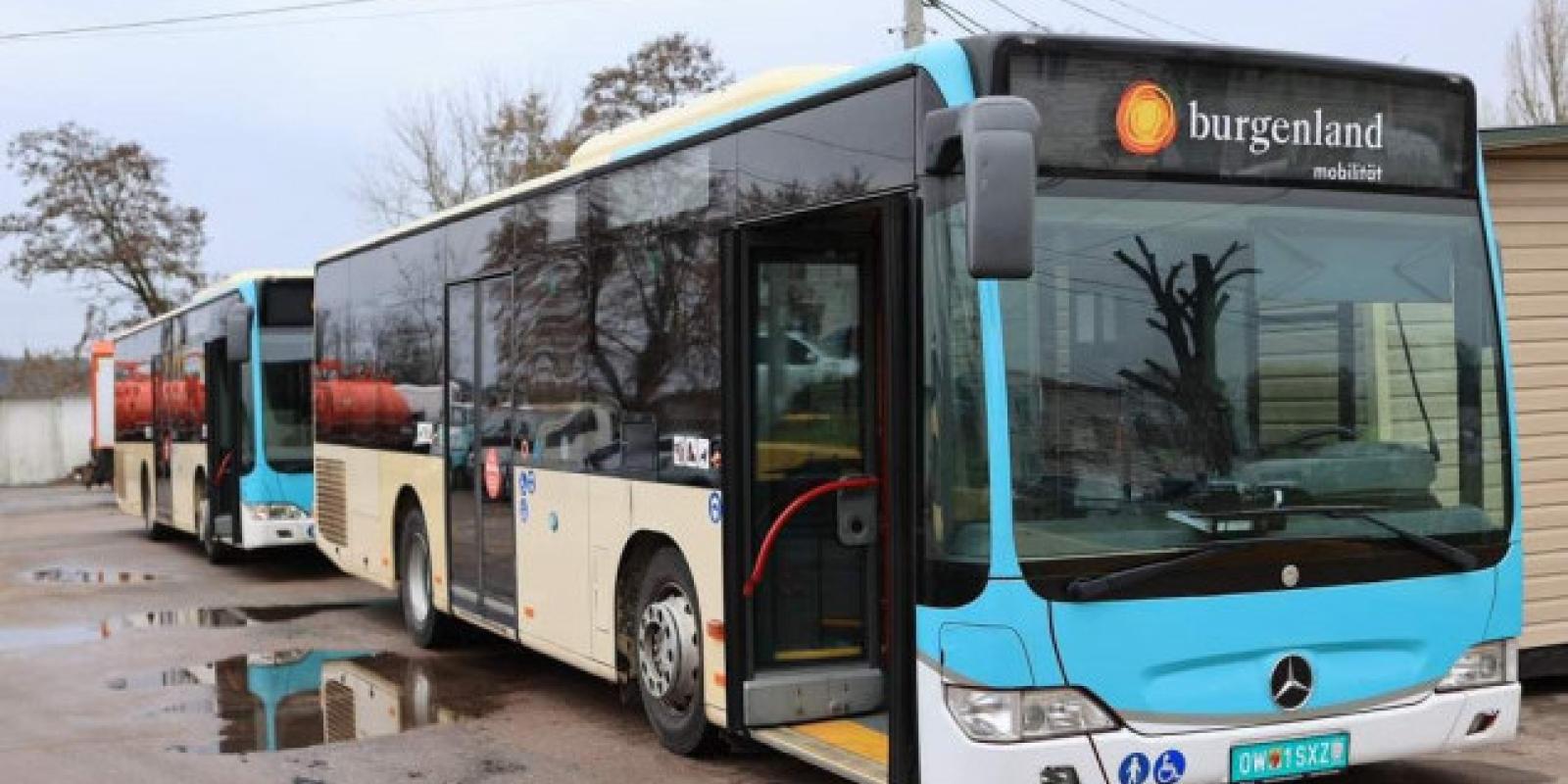 Ірпінська громада отримала автобуси з Австрії